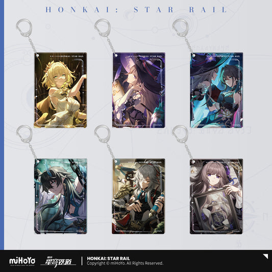 [Official Merchandise] Light Cone Series Acrylic Charms | Honkai: Star Rail