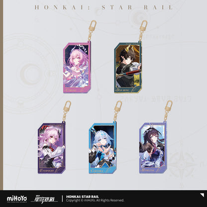 [Official Merchandise] All-Stars Invite Series Liquid Glitter Acrylic Charm | Honkai: Star Rail
