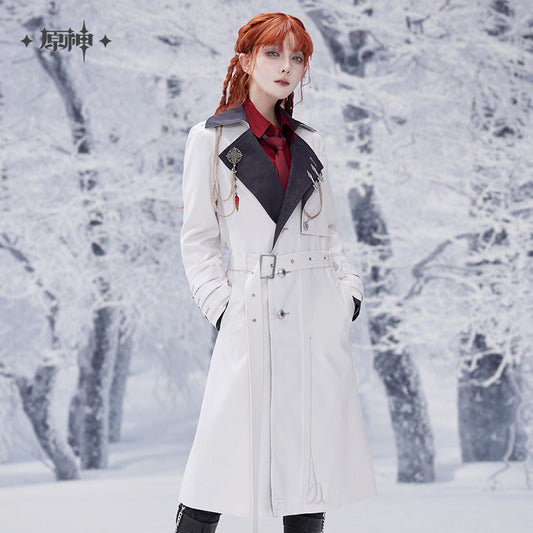 [Limited-Time/Pre-Order] Frost and Flame Series Impression Harbinger Long Coat | Genshin Impact (Feb 2026)