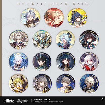[Official Merchandise] Illustration Series Tinplate Badges - Destruction Path | Honkai: Star Rail