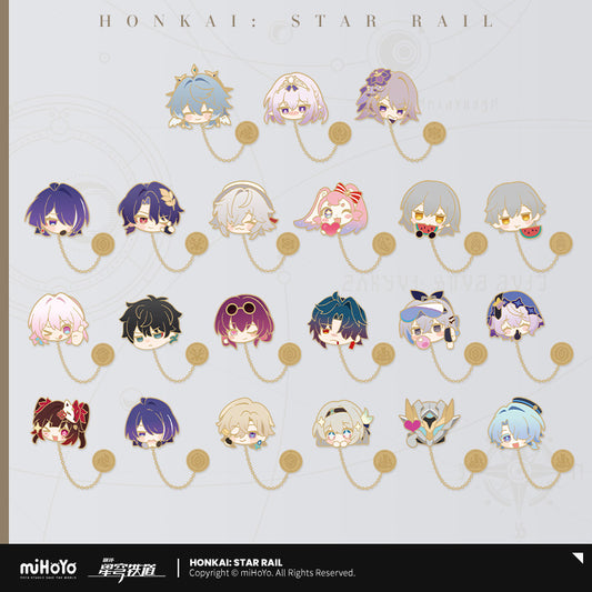 [Official Merchandise] Pom-Pom Exhibition Hall Series Metal Badge | Honkai: Star Rail