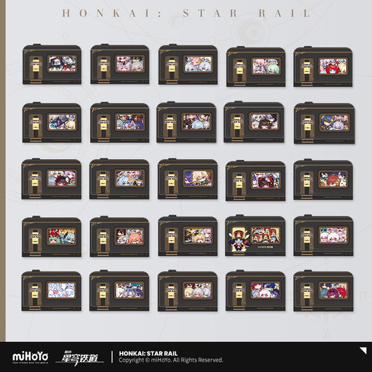 [Official Merchandise] Pom-Pom Gallery Series Chibi Sticker Pack | Honkai: Star Rail