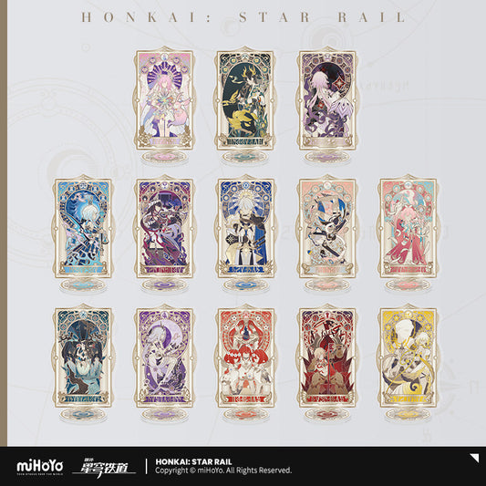[Official Merchandise] As I’ve Written Series Acrylic Rotating Standee | Honkai: Star Rail