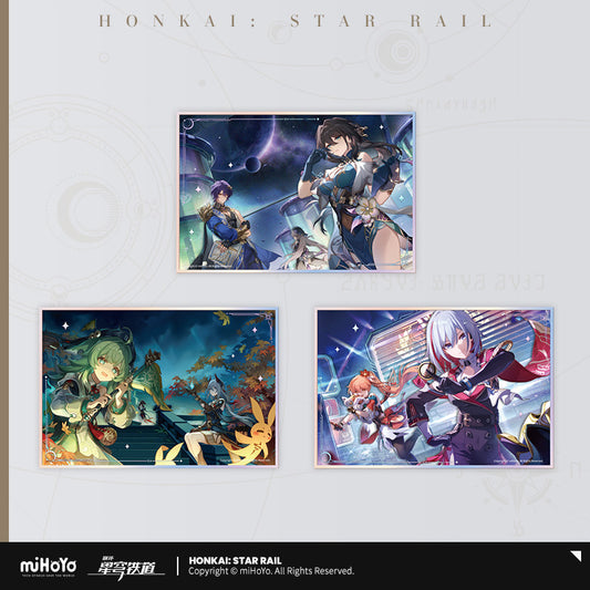 [Official Merchandise] Interstellar Journey Series: Acrylic Shikishi | Honkai: Star Rail