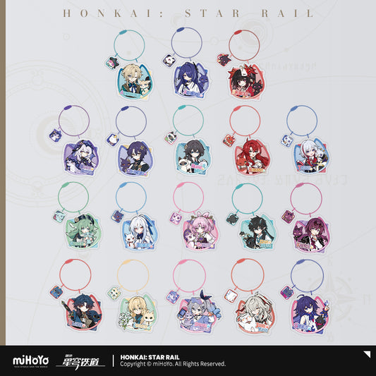 [Official Merchandise] Little Cat Series Acrylic Charm | Honkai: Star Rail