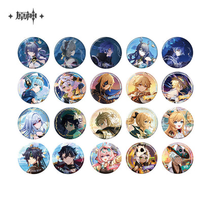 [Official Merchandise] Genshin Impact Theme Series Character Badge Vol.2