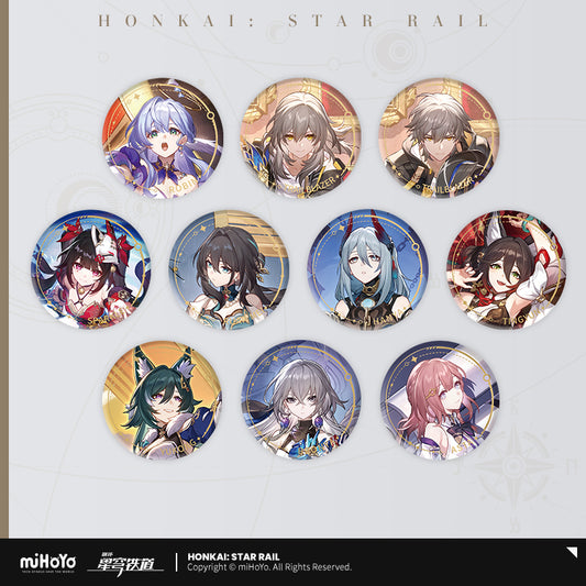 [Official Merchandise] Illustration Series Tinplate Badges - Harmony Path | Honkai: Star Rail