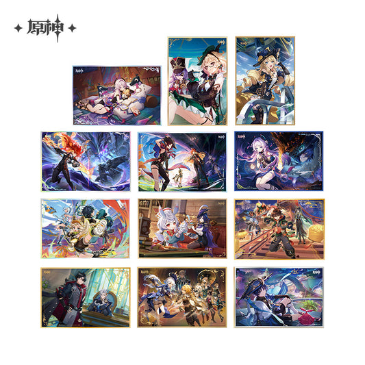 [Official Merchandise] Genshin Impact Theme Series: Acrylic Shikishi