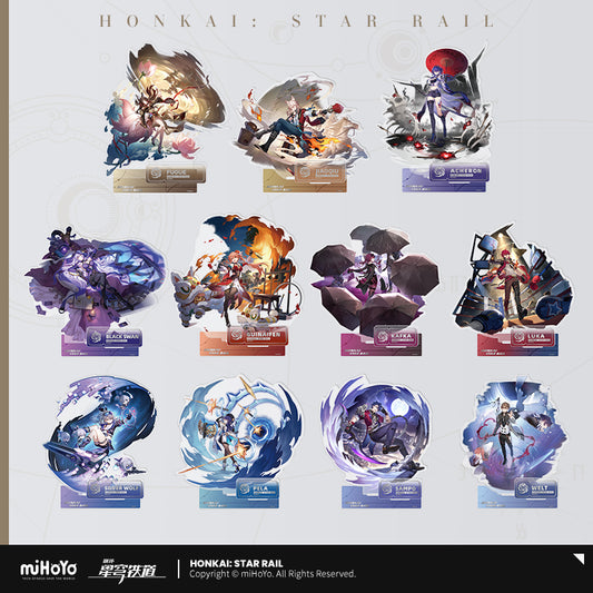 [Official Merchandise] Illustration Series Acrylic Standees - Nihility Path | Honkai: Star Rail