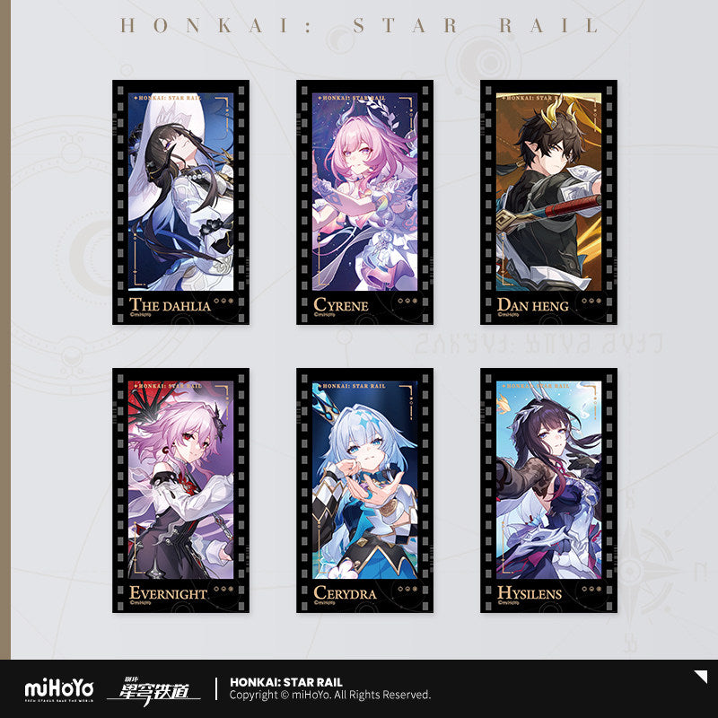 [Official Merchandise] All-Stars Invite Series Film-Style Cards | Honkai: Star Rail