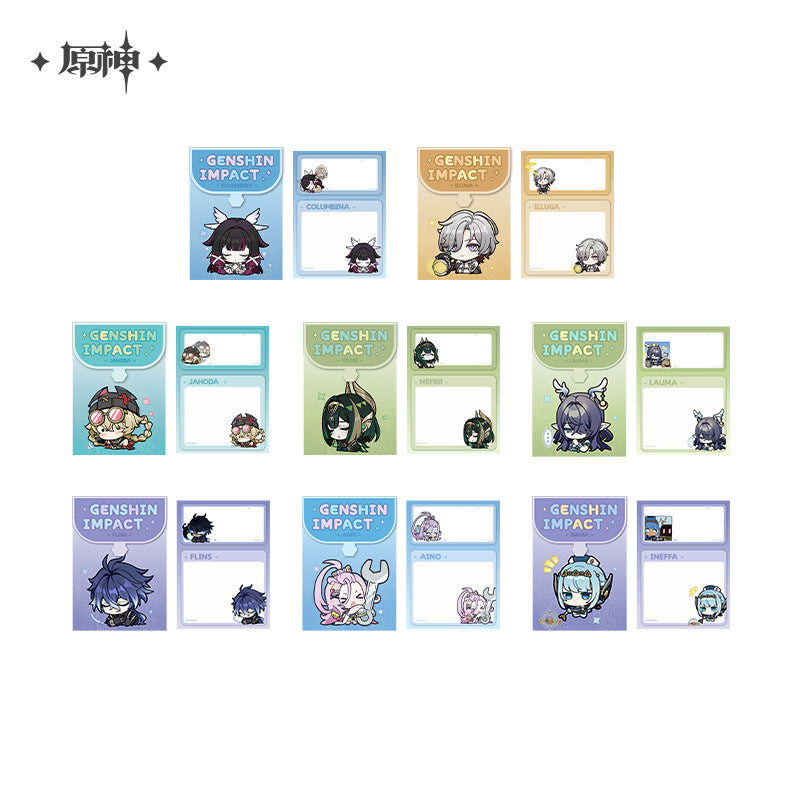 [Official Merchandise] Chibi Emoji Series Standable Sticky Note - Nod-Krai | Genshin Impact