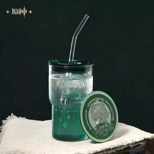 [Pre-Order] Alhaitham Theme Impression Series Lidded Straw Cup Gift Box | Genshin Impact (Jun 2026)