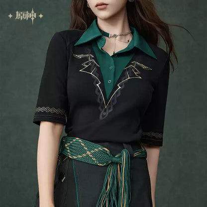[Pre-Order/Limited] Alhaitham Theme Impression Series Layered Knit Top | Genshin Impact (Sep 2026)