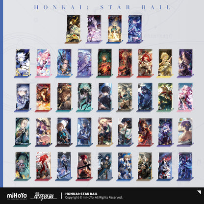 [Official Merchandise] Light Cone Series Liquid Glitter Acrylic Standee | Honkai: Star Rail