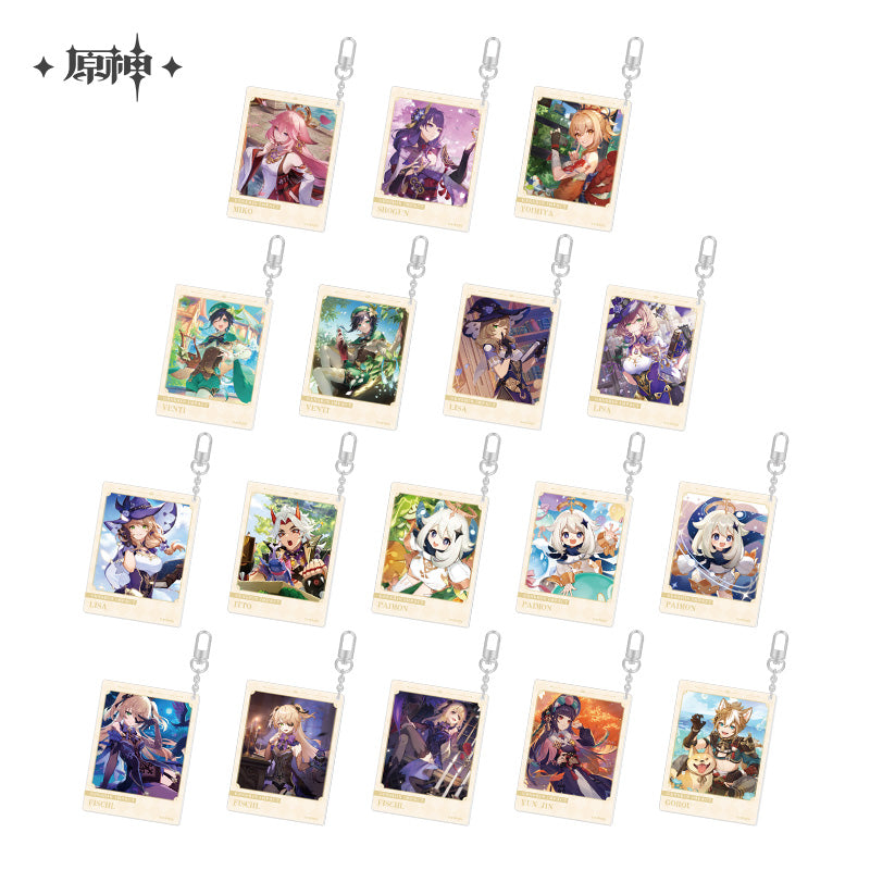 [Official Merchandise] Birthday Series: Acrylic Charms | Genshin Impact