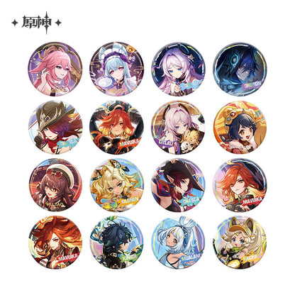 [Official Merchandise] Genshin Impact Theme Series Character Badge Vol.2