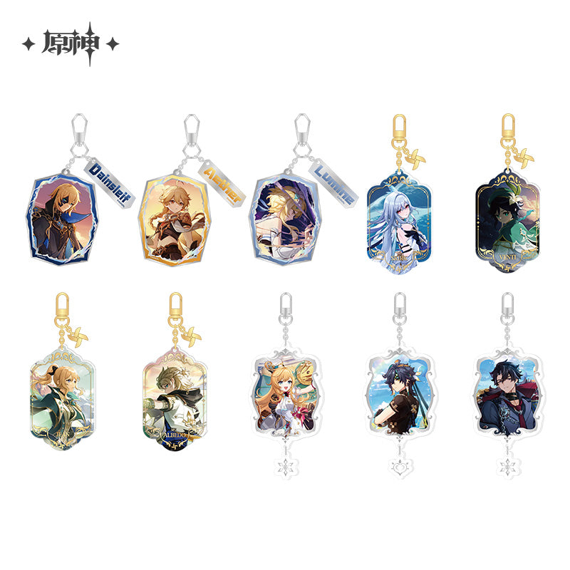 [Official Merchandise] Genshin Impact Theme Series Acrylic Keychains