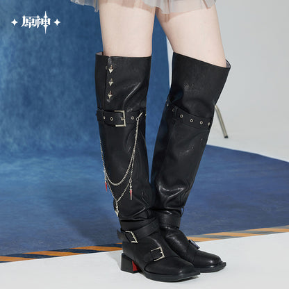[Pre-Order/Limited] Tartaglia Theme Impression Series Over Knee Fold Over Long Boots | Genshin Impact (July 2026)