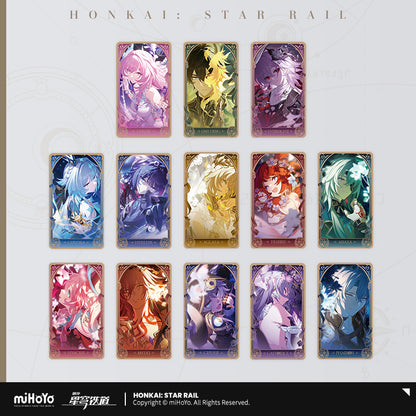 hsr holographic cards Honkai Star Rail Hologram Cards 14 Pieces, Sparkle, Black Swan, Ruan Mei, Dr Ratio, Argenti, Jingliu