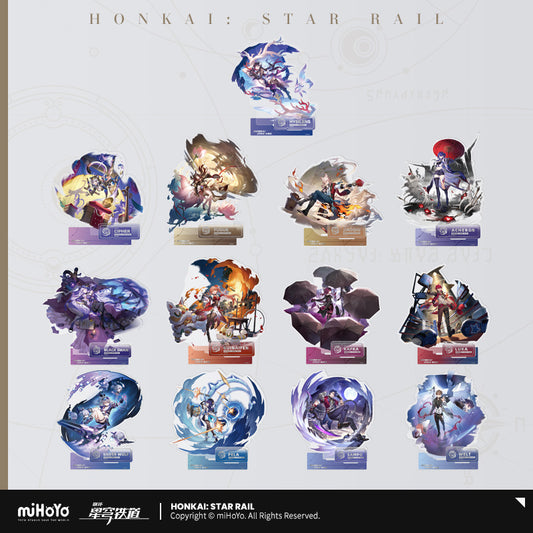 [Official Merchandise] Illustration Series Acrylic Standees - Nihility Path | Honkai: Star Rail