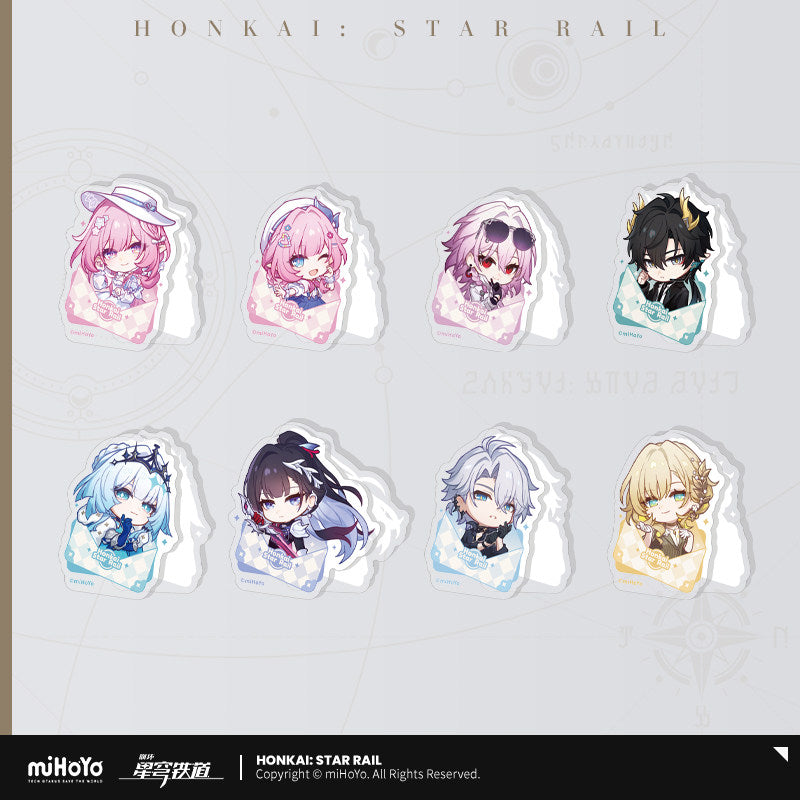[Official Merchandise] Nameless Honor Series Acrylic Clip | Honkai: Star Rail