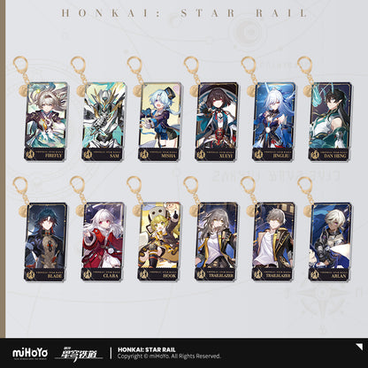 [Official Merchandise] Illustration Series Acrylic Keychains - Destruction Path | Honkai: Star Rail