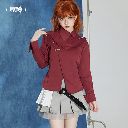 [Pre-Order/Limited] Tartaglia Theme Impression Series Ribbon Long Sleeve Shirt | Genshin Impact (Aug 2026)
