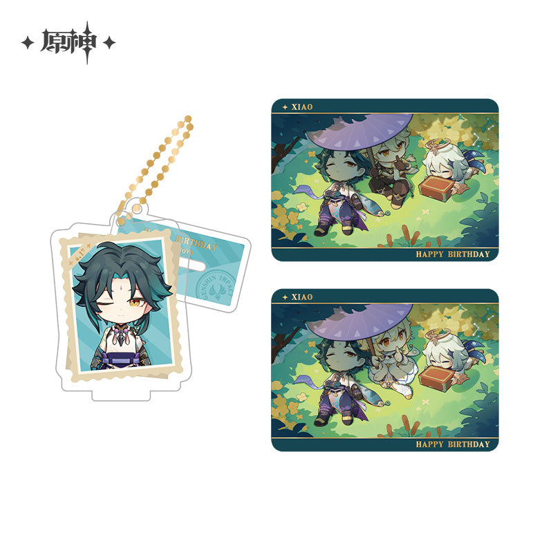 [Official Merchandise] Captured Memories Series: Character Standee Collectible Card Set | Genshin Impact