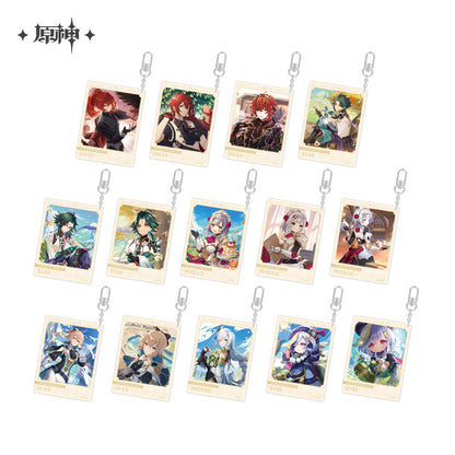 [Official Merchandise] Birthday Series: Acrylic Charms | Genshin Impact