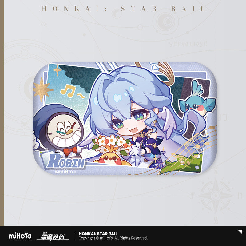 [Official Merchandise] Pom-Pom Photo Album Series Tinplate Badge | Honkai: Star Rail