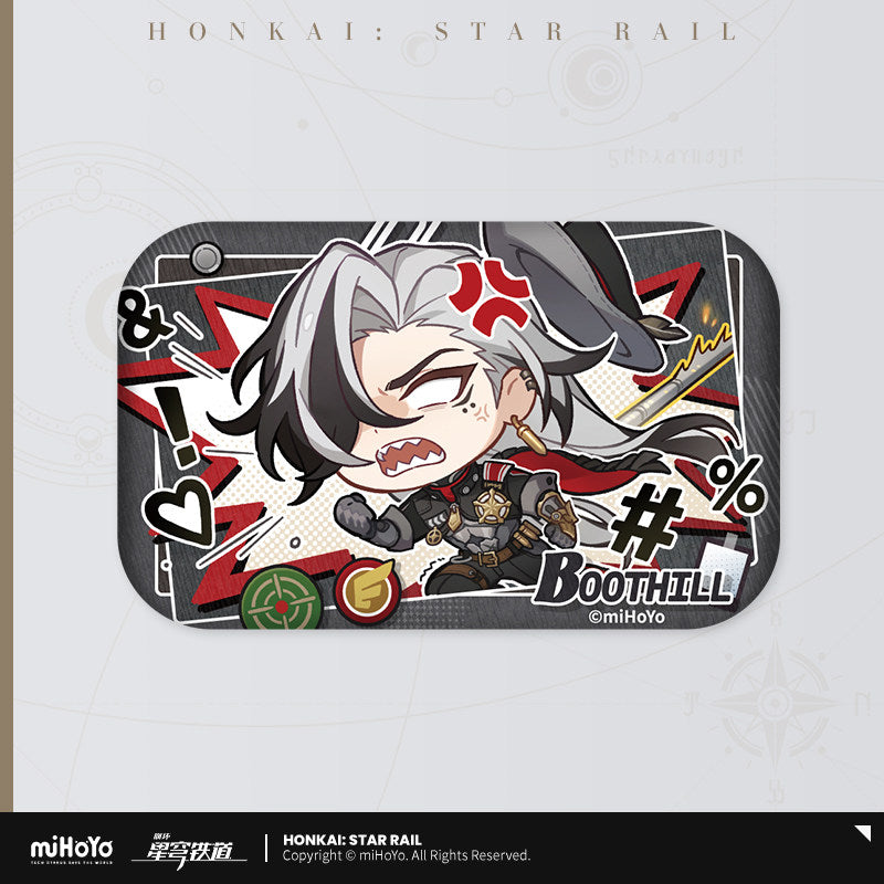 [Official Merchandise] Pom-Pom Photo Album Series Tinplate Badge | Honkai: Star Rail