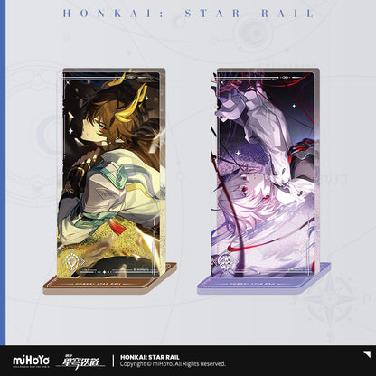 [Official Merchandise] Light Cone Series Liquid Glitter Acrylic Standee | Honkai: Star Rail