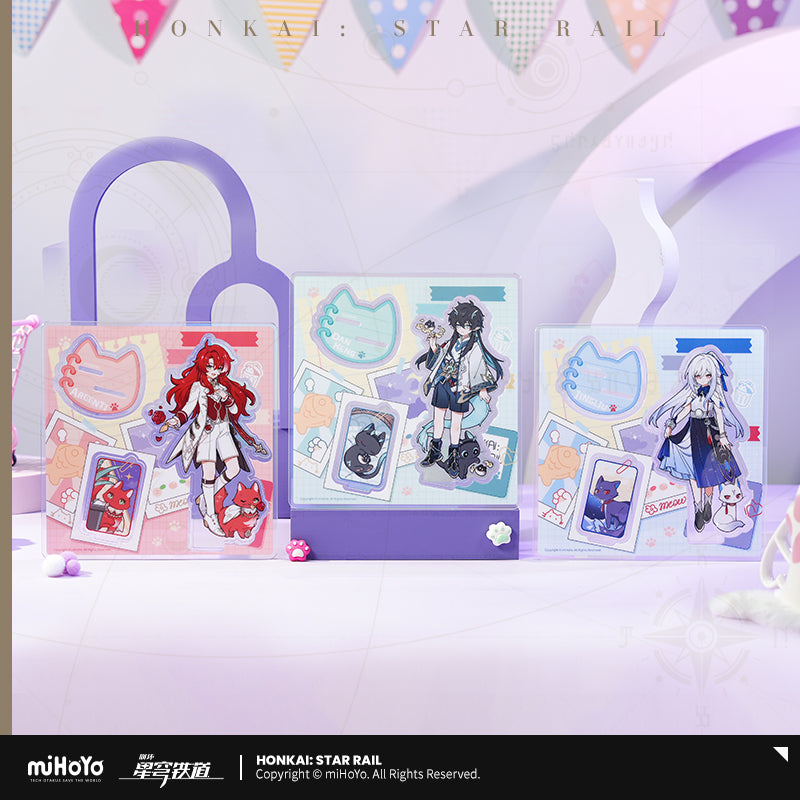 [Official Merchandise] Little Cat Series Acrylic Standee | Honkai: Star Rail