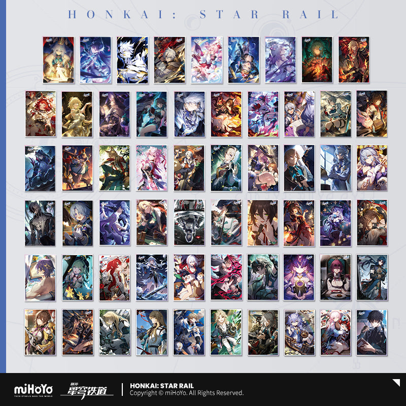 [Official Merchandise] Light Cone Series Acrylic Shikishi | Honkai: Star Rail