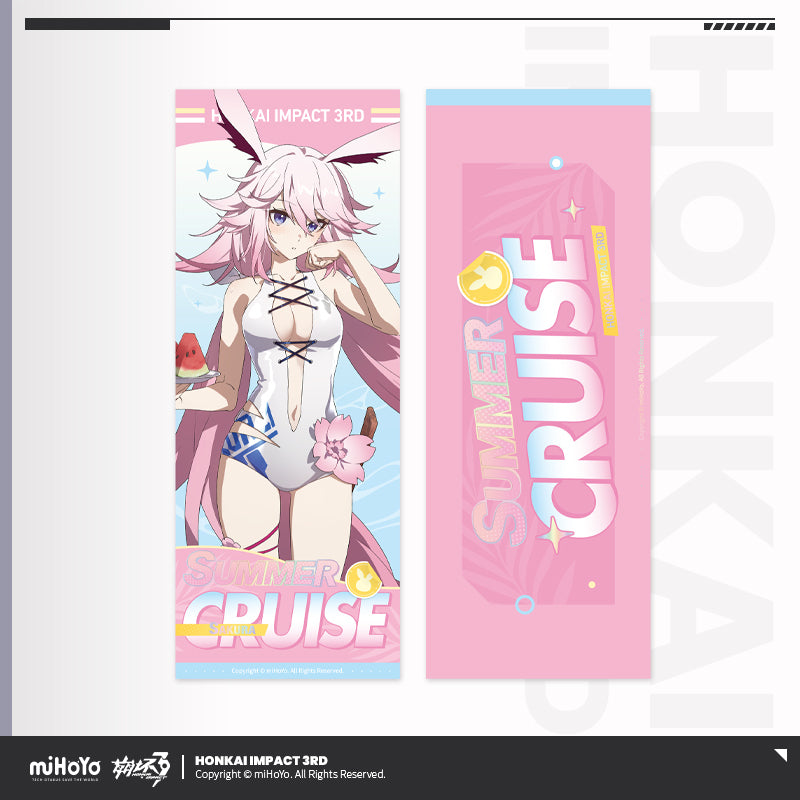 [Official Merchandise] Summer Cruise Series Holographic Ticket Vol.4 | Honkai Impact 3rd