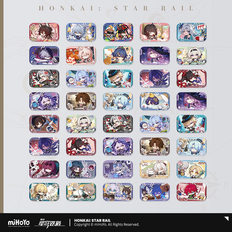 [Official Merchandise] Pom-Pom Photo Album Series Tinplate Badge | Honkai: Star Rail