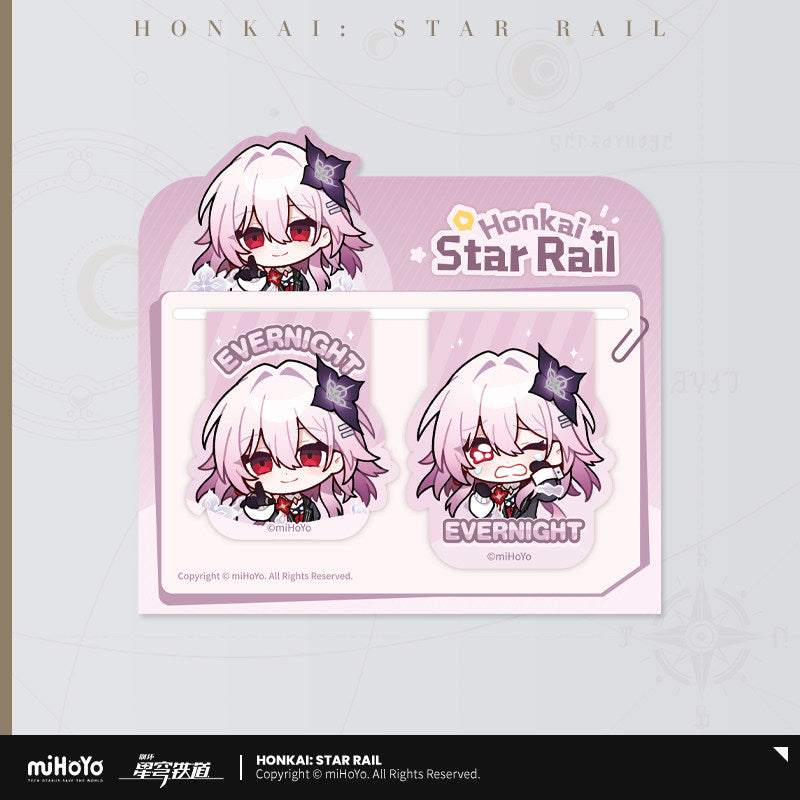 [Official Merchandise] Pom-Pom Gallery Series Soft Magnetic Bookmark Set | Honkai: Star Rail