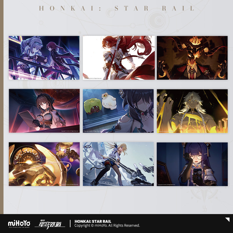 [Pre-Order] The Memories We Share Series Postcard Set | Honkai: Star Rail (Sept 2024)