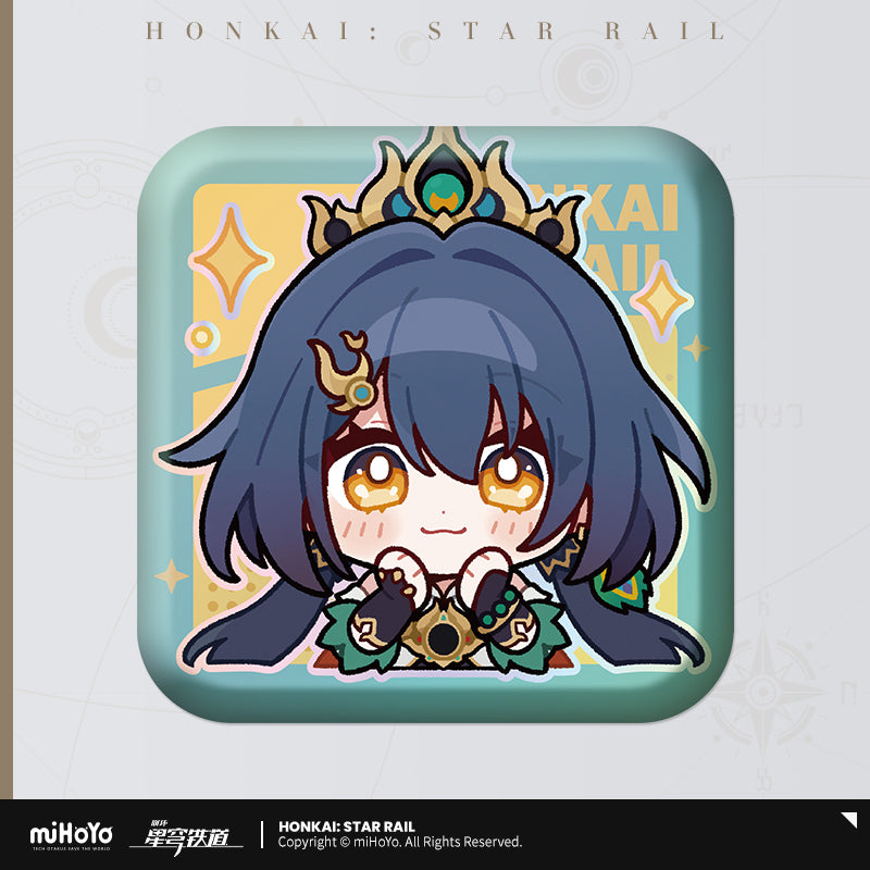 [Official Merchandise] Pom-Pom Exhibition Hall Series: Square Badges | Honkai: Star Rail