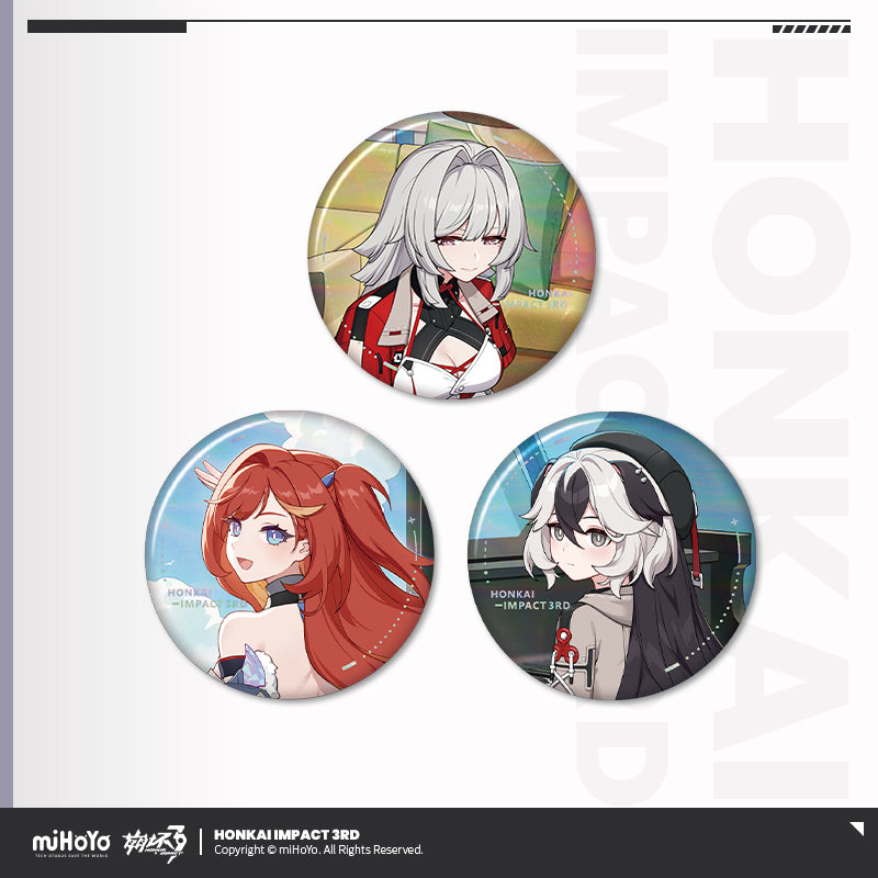 [Pre-Order] Honkai Impact 3rd Part 2 Stigmata Series Tinplate Badge Set (July 2024)