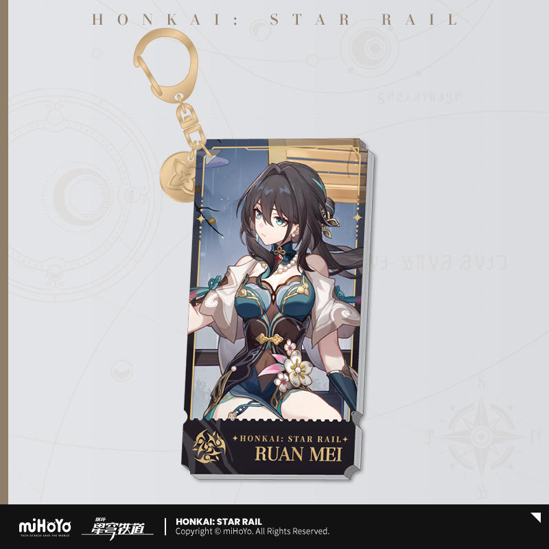 [Official Merchandise] Illustration Series Acrylic Keychains - Harmony Path | Honkai: Star Rail