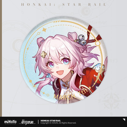 [Official Merchandise] Illustration Series Tinplate Badges - The Hunt Path | Honkai: Star Rail