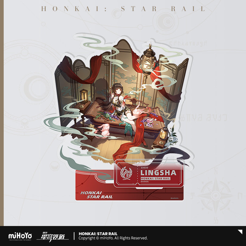 [Official Merchandise] Illustration Series Acrylic Standees - Abundance Path | Honkai: Star Rail