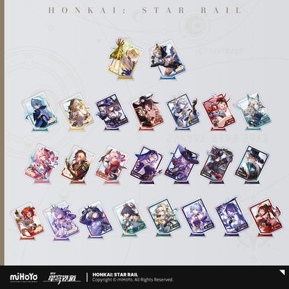 [Official Merchandise] Interstellar Journey Series Acrylic Hangable Standee | Honkai: Star Rail