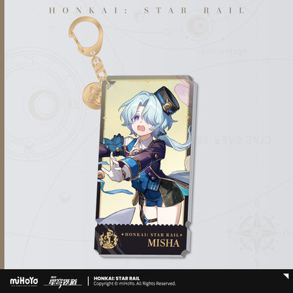 [Official Merchandise] Illustration Series Acrylic Keychains - Destruction Path | Honkai: Star Rail
