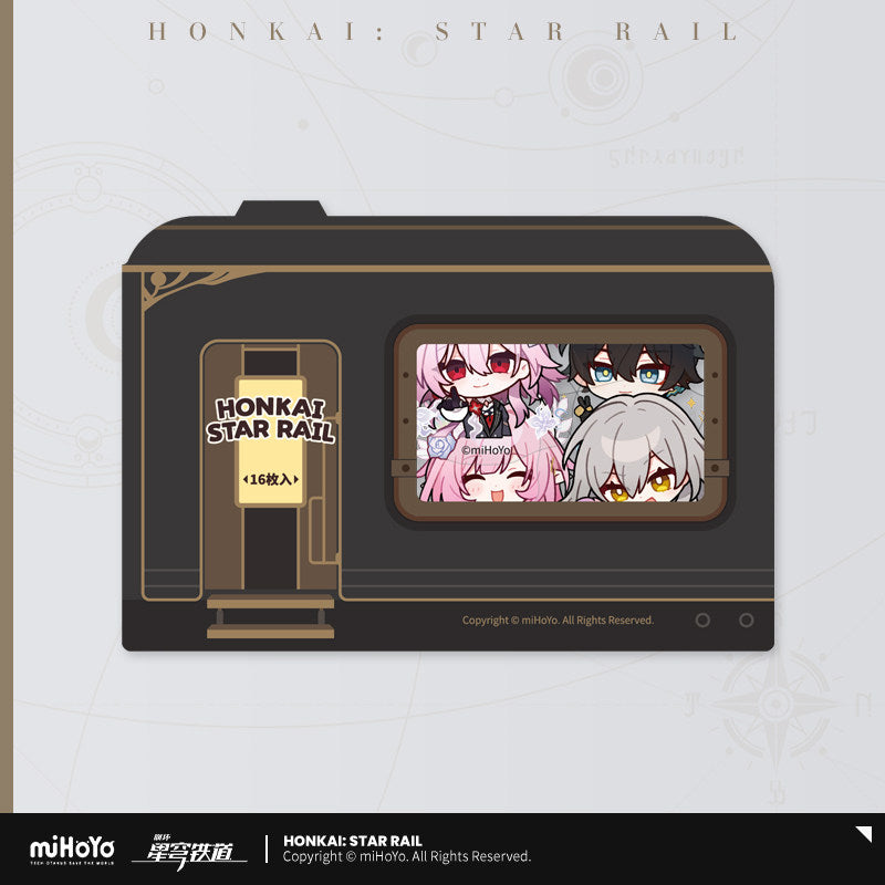 [Official Merchandise] Pom-Pom Gallery Series Chibi Sticker Pack | Honkai: Star Rail