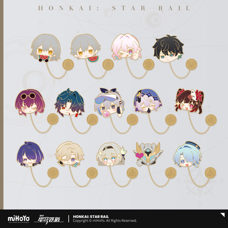 [Official Merchandise] Pom-Pom Exhibition Hall Series Metal Badge | Honkai: Star Rail