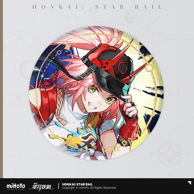 [Official Merchandise] Illustration Series Tinplate Badges - Erudition Path | Honkai: Star Rail