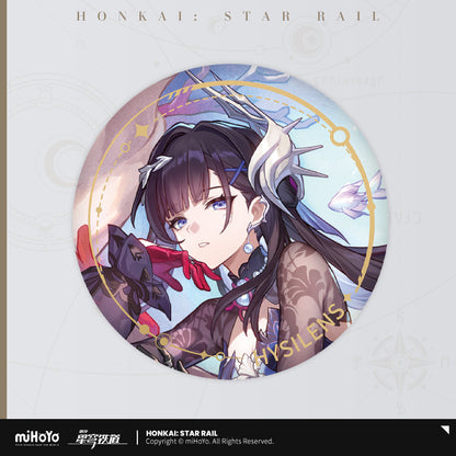[Official Merchandise] Illustration Series Tinplate Badges - Nihility Path | Honkai: Star Rail