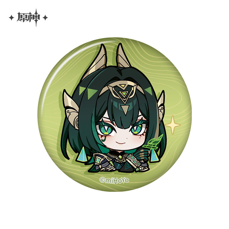 [Official Merchandise] Chibi Emoji Series Badge - Nod-Krai | Genshin Impact